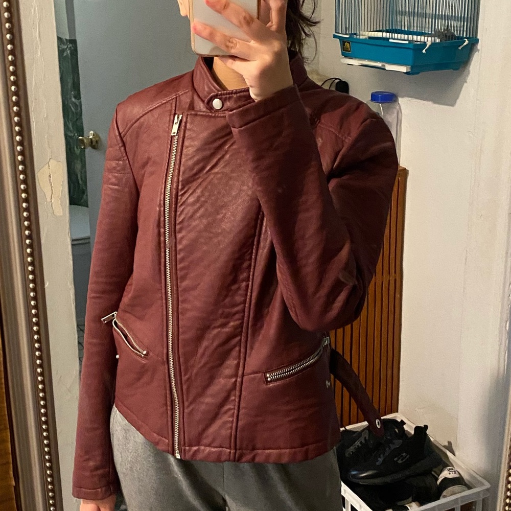 Red Leather jacket